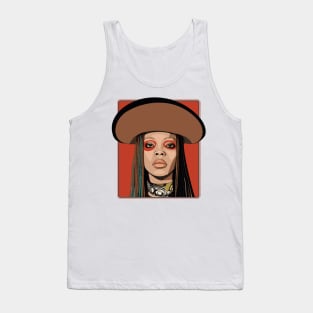 Erykah Badu / Retro Illustration Tank Top